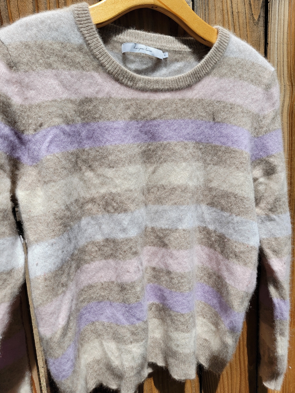 Cashmere Striped Sweater - Picture 2 of 7